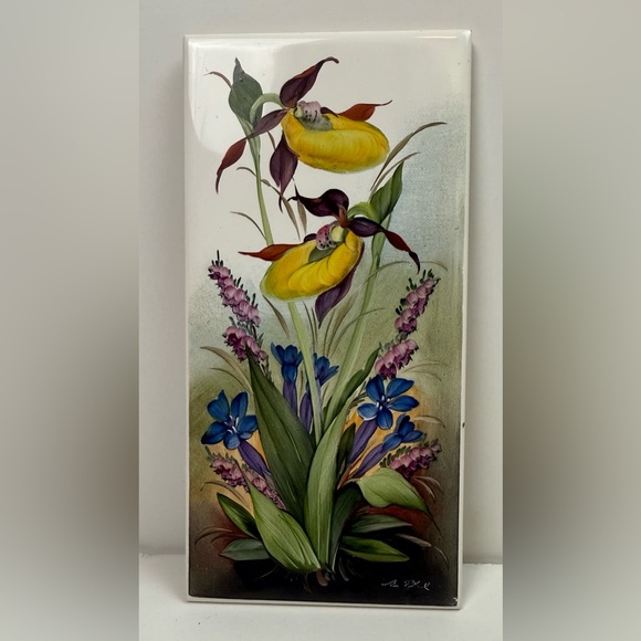 Wessel Accents Vintage Wessel Hand Painted